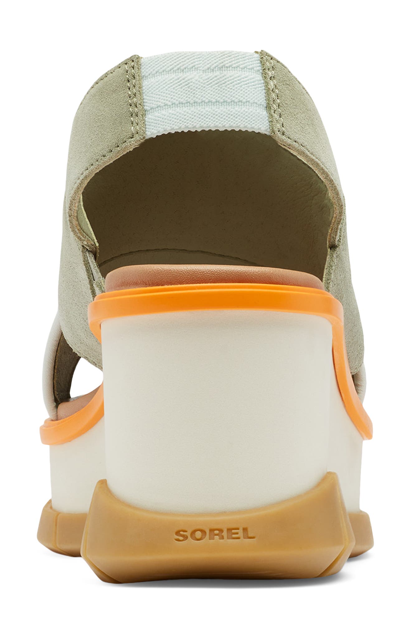Joanie III Slingback Wedge Sandal, Alternate, color, SAFARI/ GUM 16