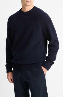 Vince Wool & Cashmer Micro Bouclé Sweater