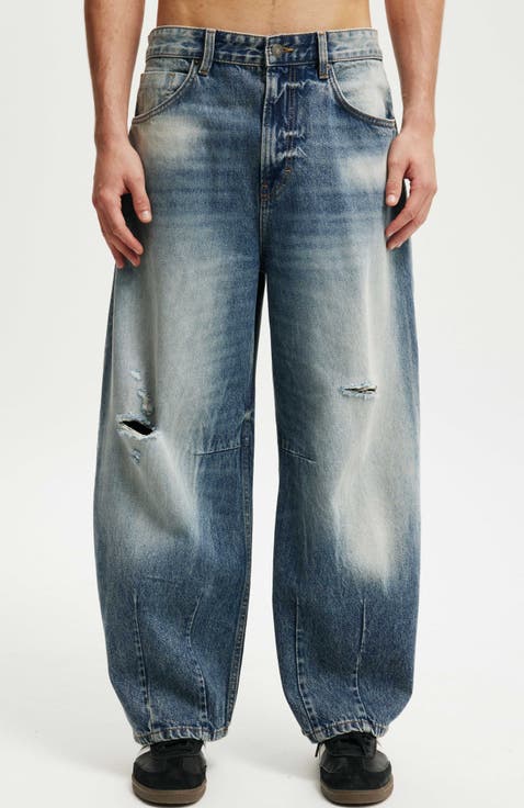 Men's Baggy Barrel Jean