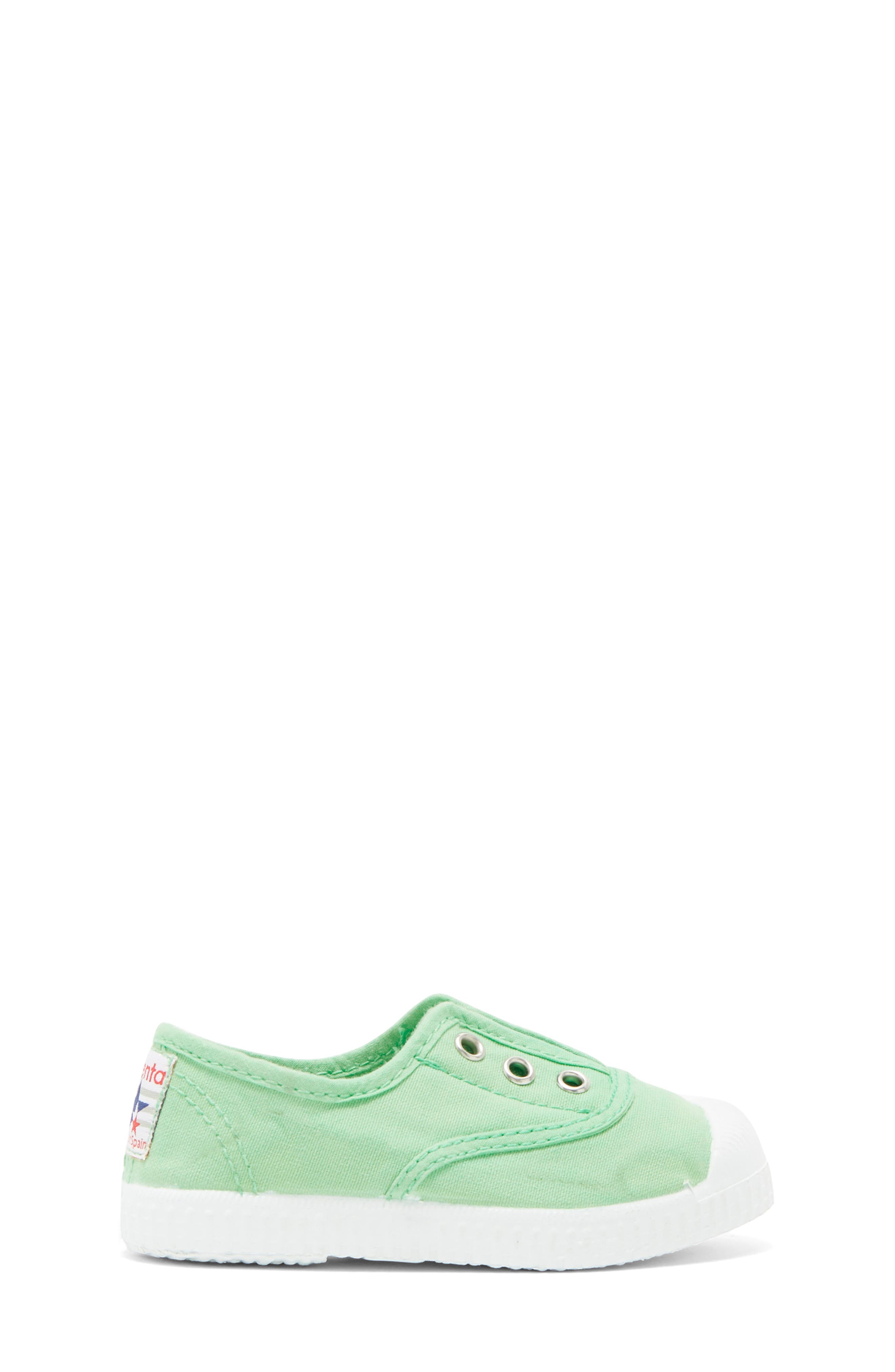Laceless Slip-On Sneaker, Alternate, color, GREEN APPLE