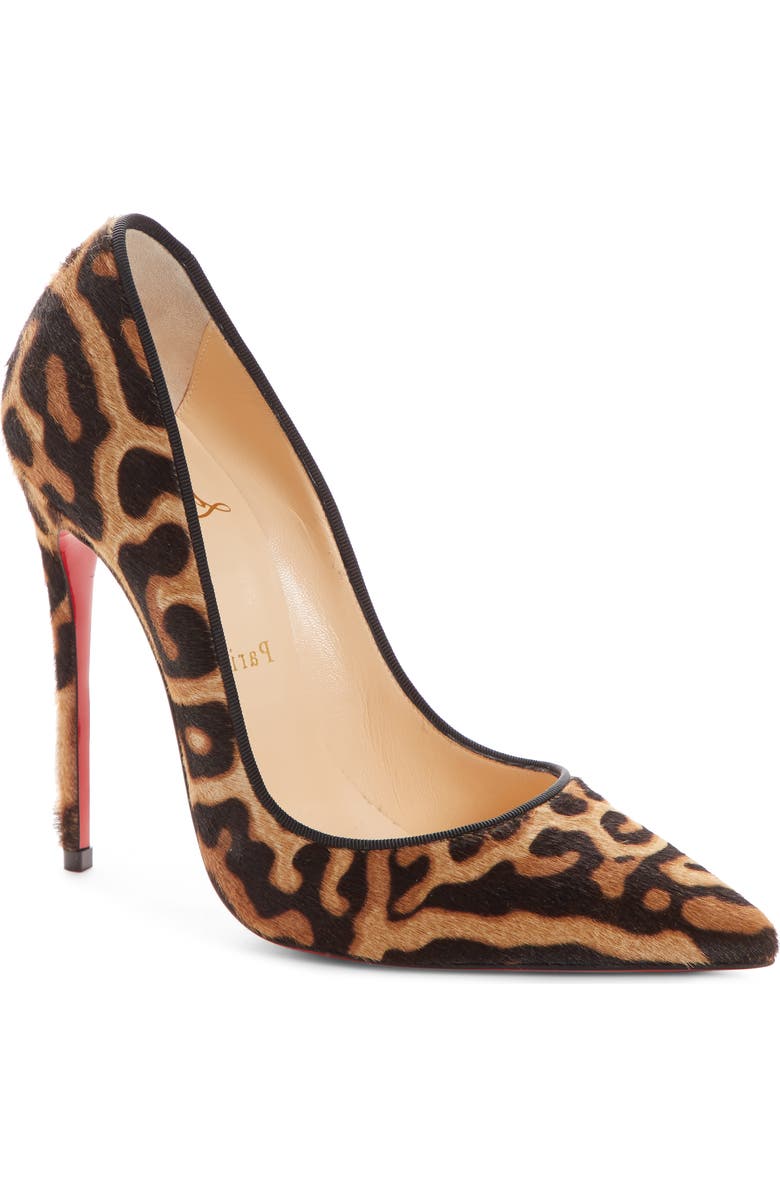 Christian Louboutin So Kate Genuine Calf Hair Pump, Main, color,