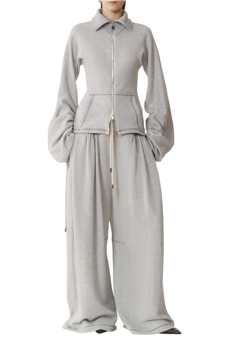 Lanvin Cotton Jersey Pants, Main, color, 