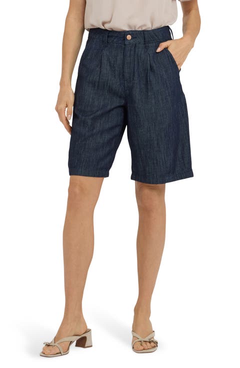 Gwen Relaxed Denim Bermuda Shorts