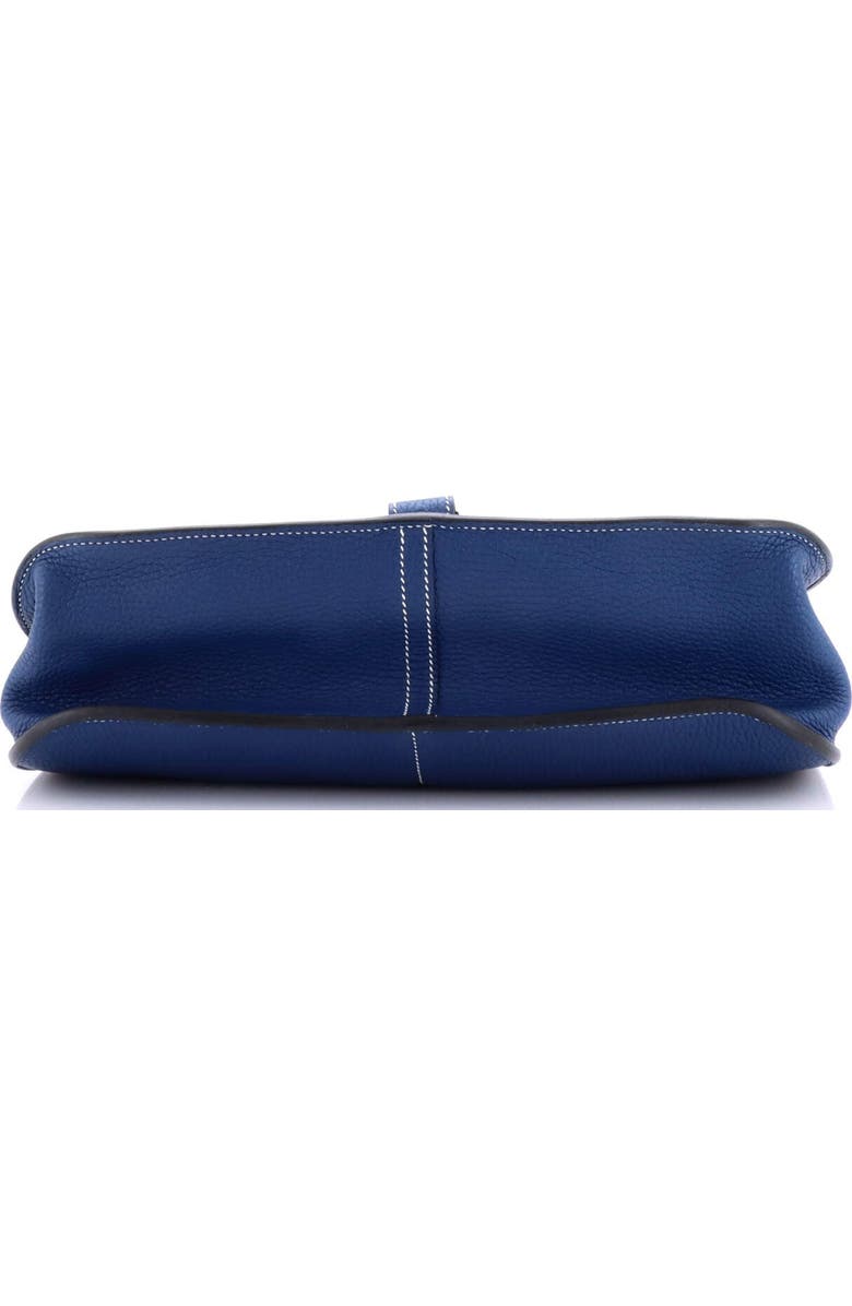 Pre-Owned Hermes Halzan Bag Clemence 31, Alternate, color, Deep Blue