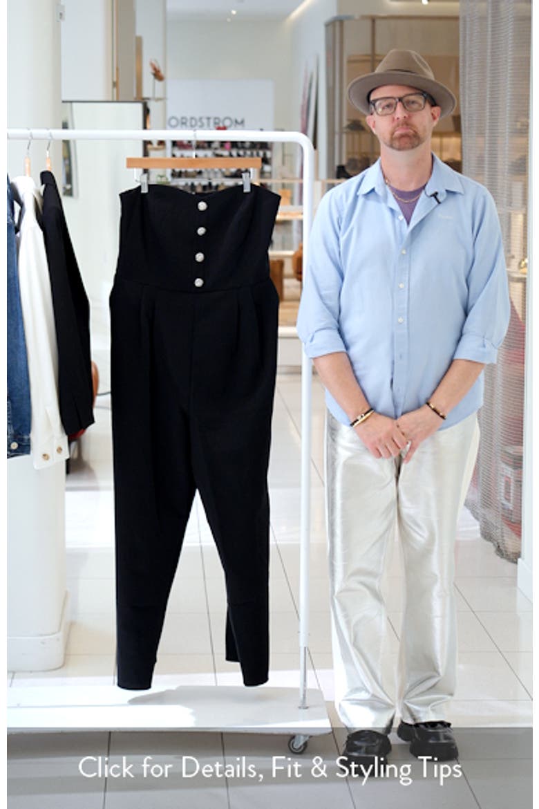 Alexi Strapless Jumpsuit video