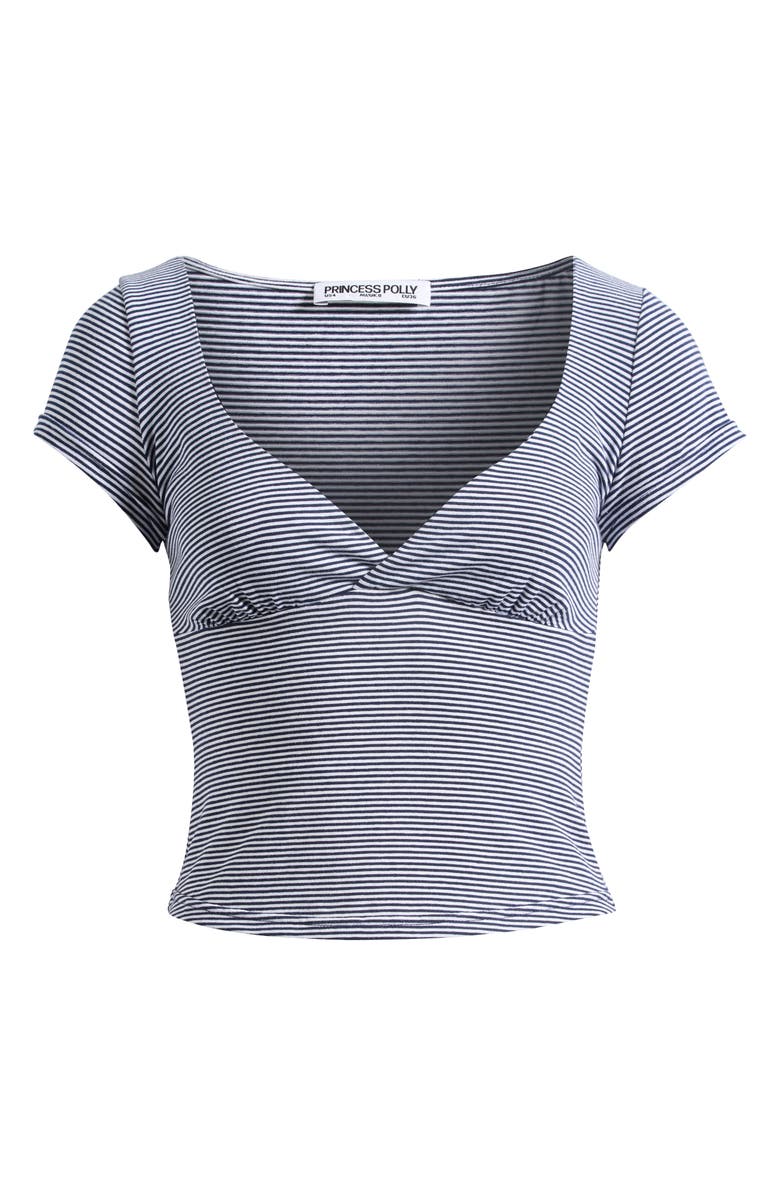 Princess Polly Eight Hours Sleep Stripe Knit Top, Alternate, color, Multi