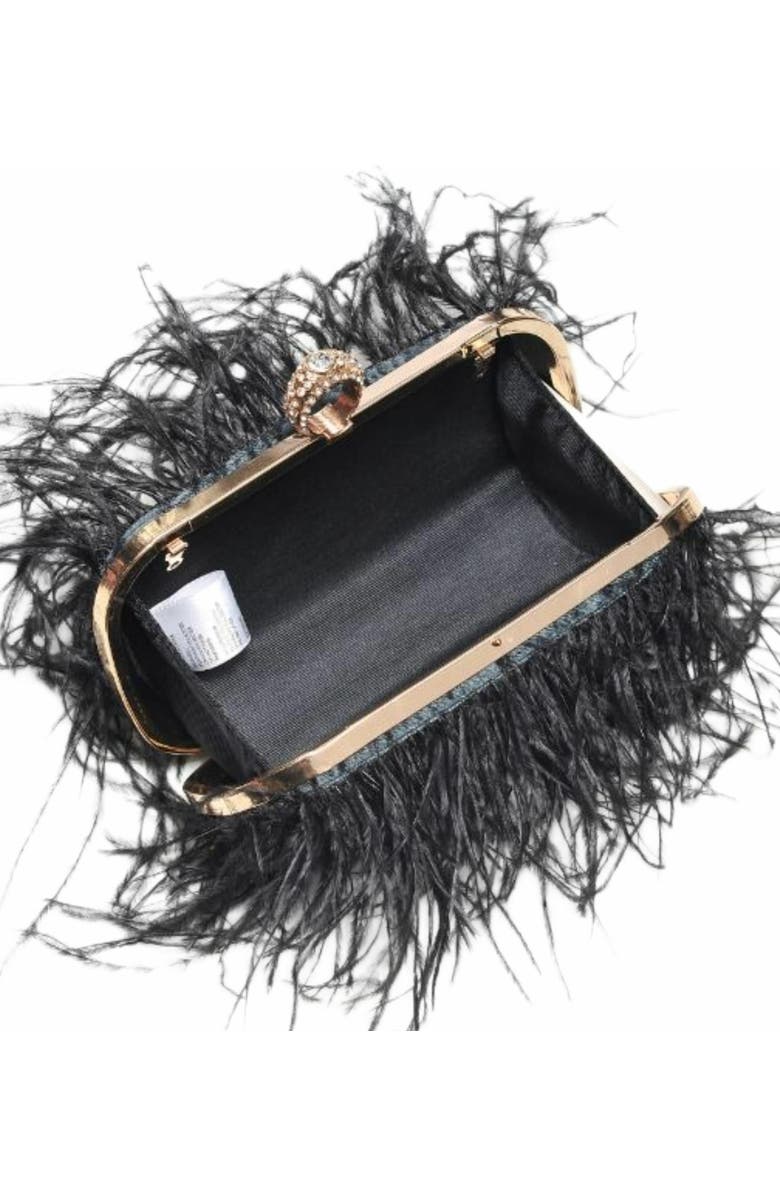 MODA LUXE Harlow Evening Bag, Alternate, color, Black