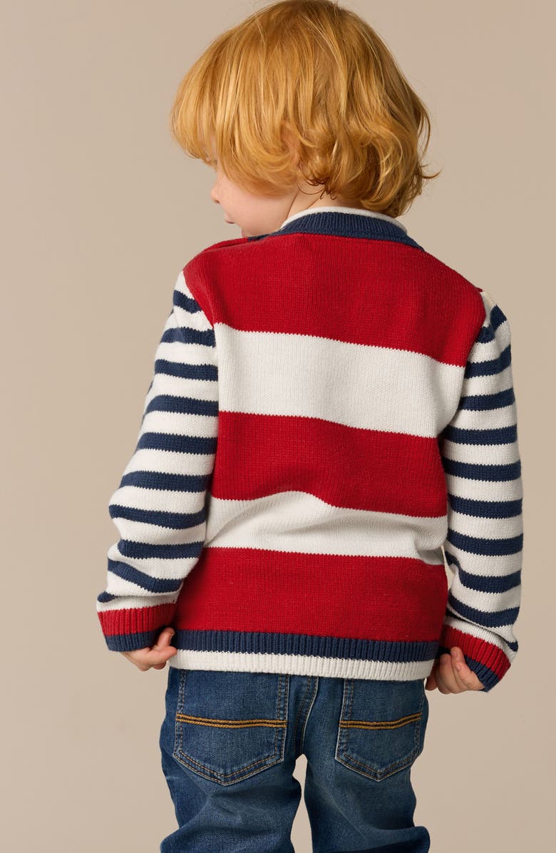 NEXT Kids' Stripey Boat Sweater, Alternate, color,