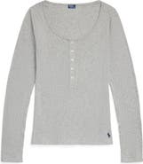 Polo Ralph Lauren Long & Lean Cotton Jersey Lounge Henley