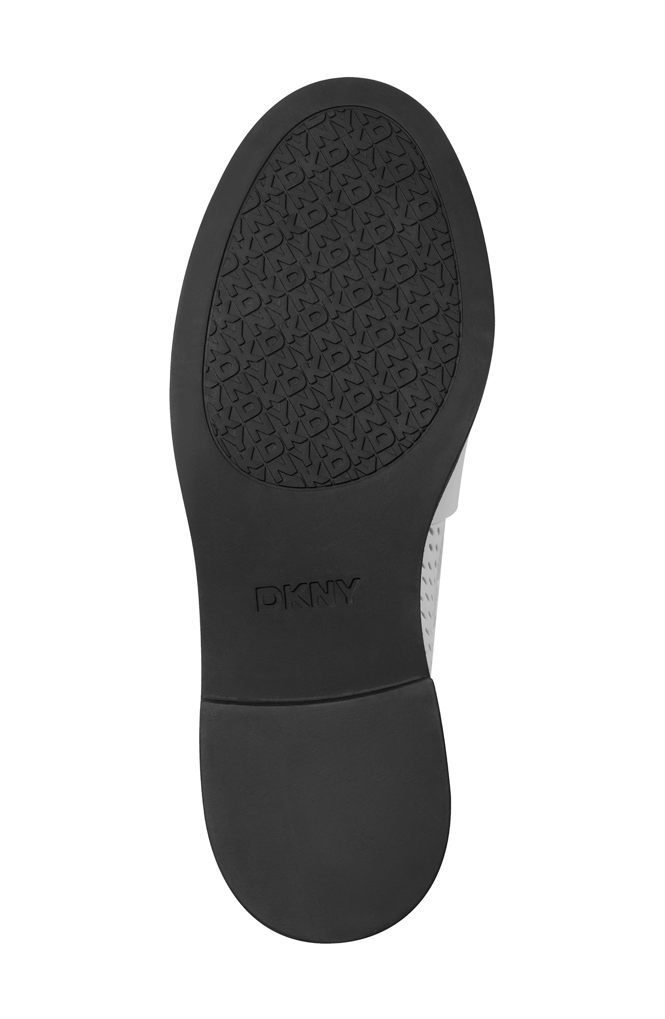 DKNY Rezzi Perforated Loafer, Alternate, color, White
