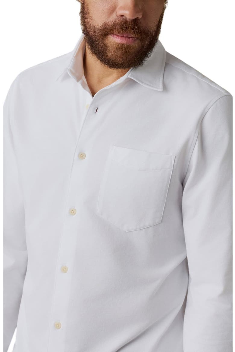 Costa Piqué Shirt, Alternate, color, PURE WHITE