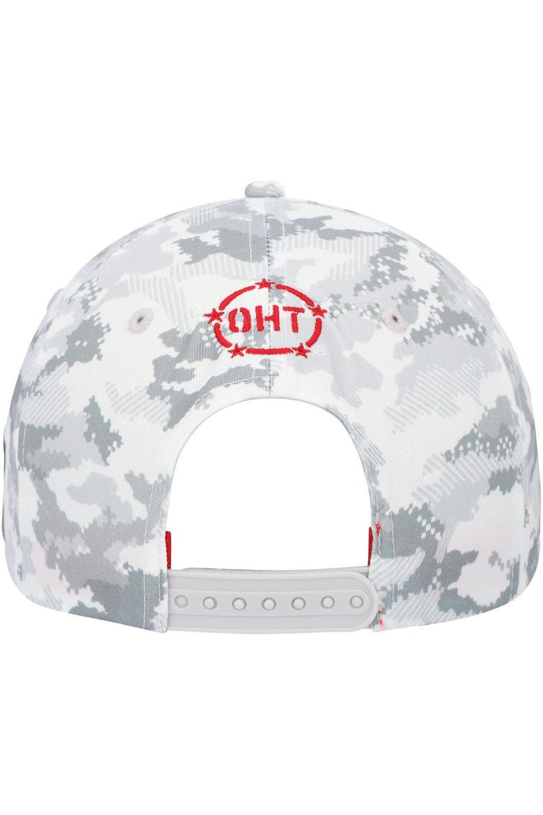 Men's Colosseum  Camo Houston Cougars OHT Military Appreciation Snapback Hat, Alternate, color, Camo