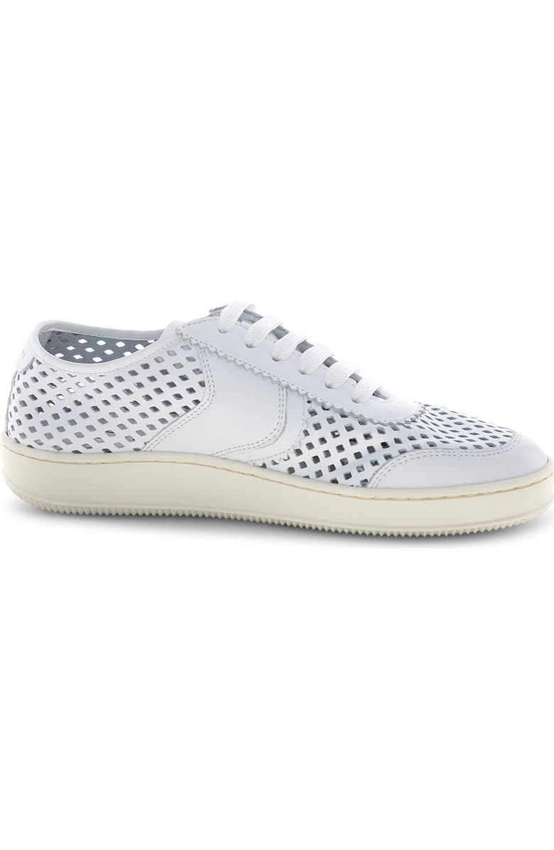 Voile Blanche Rita Perforated Sneaker, Alternate, color, White
