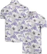 Reyn Spooner Men's Reyn Spooner White Colorado Rockies Performance Polo