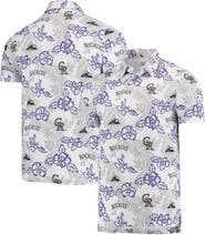 Reyn Spooner Men's Reyn Spooner White Colorado Rockies Performance Polo