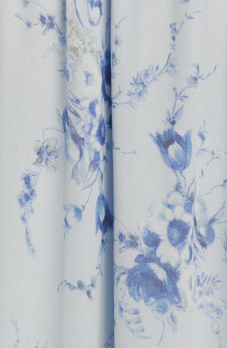 LoveShackFancy Angie Floral Maxi Dress, Alternate, color, 