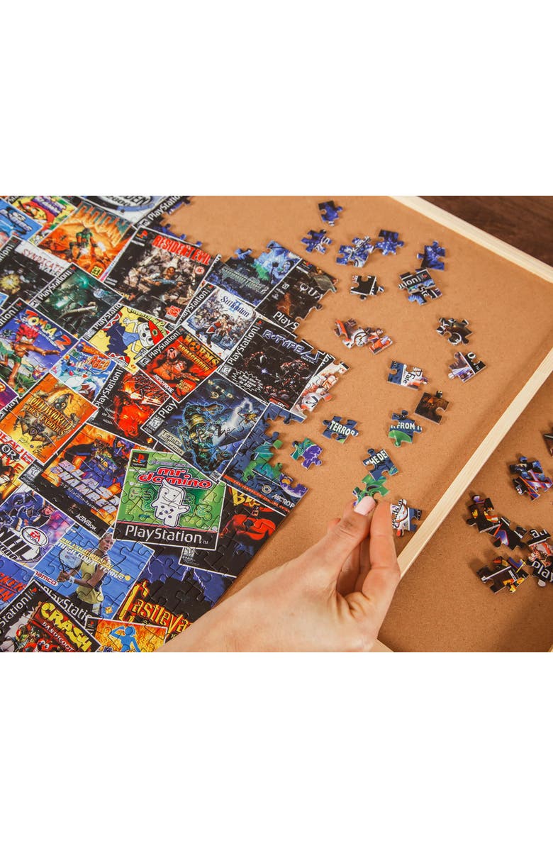 Toynk PlayStation Video Game Box Collage 1000-Piece Jigsaw Puzzle, Alternate, color, Multi-Color