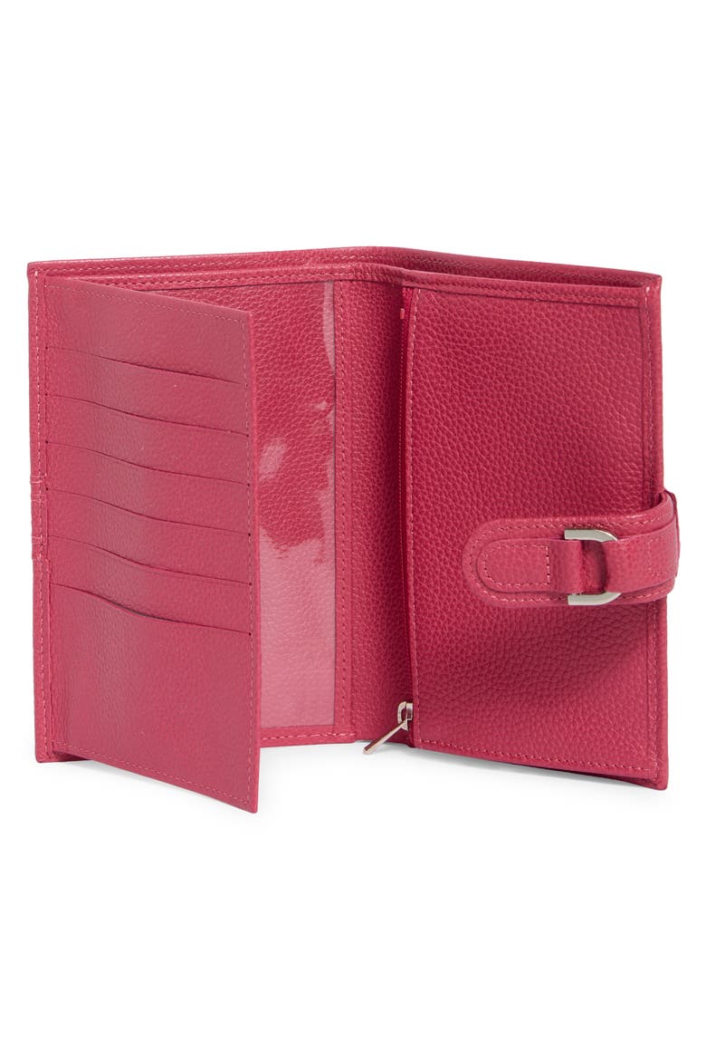 Le Foulonné Wallet, Alternate, color, PINK