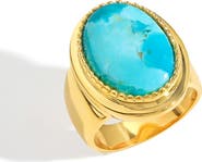 YS GEMS Mohave Turquoise Ring
