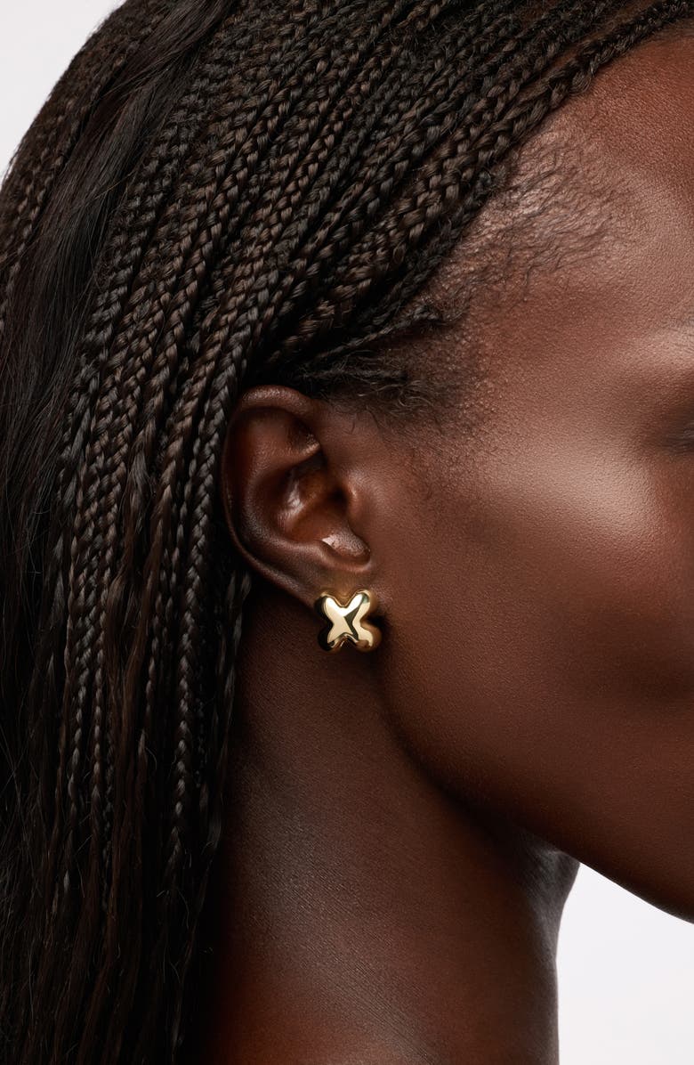 Ana Luisa Cassia Stud Earrings, Alternate, color, Gold / Silver