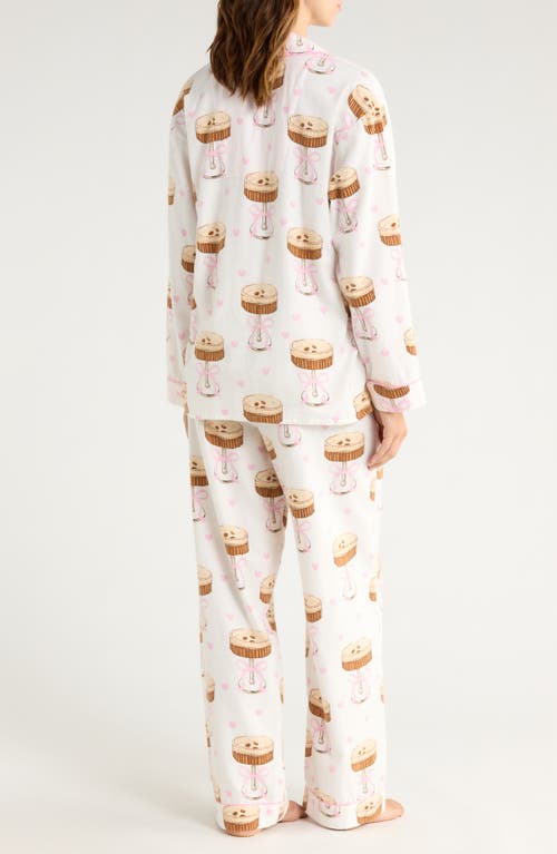 Pj Salvage Print Flannel Pajamas In Multi