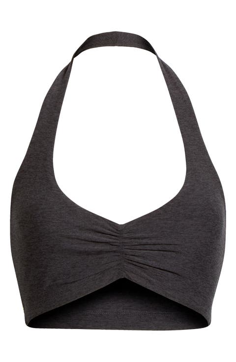 Stretch Halter Sports Bra