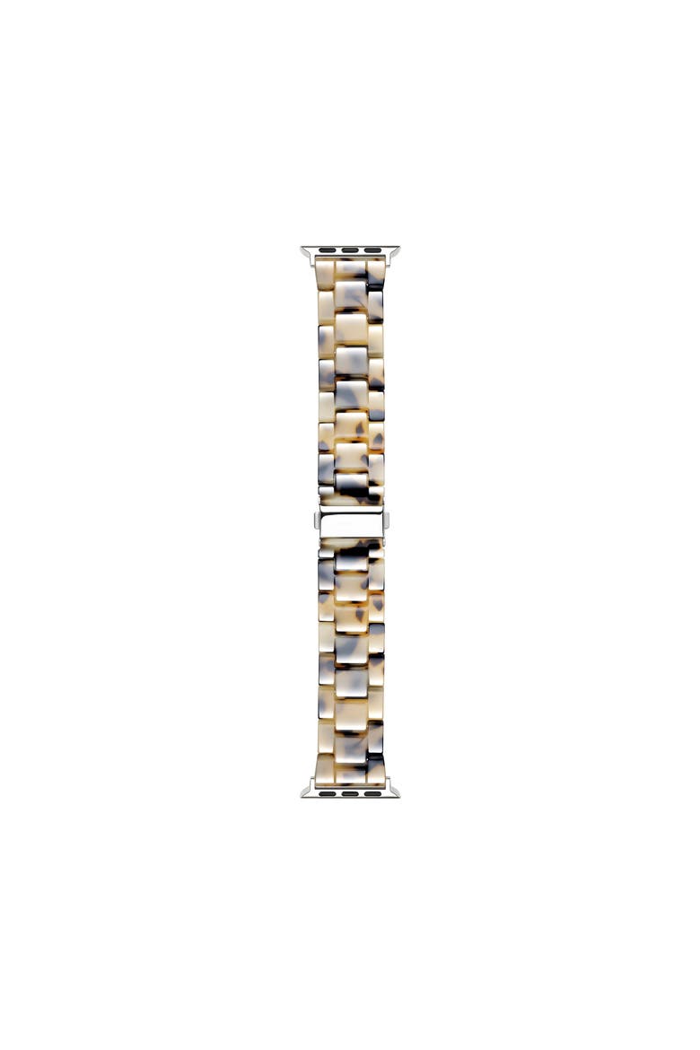 Claire Resin Link Band for Apple Watch, Alternate, color, Light Natural Tortoise