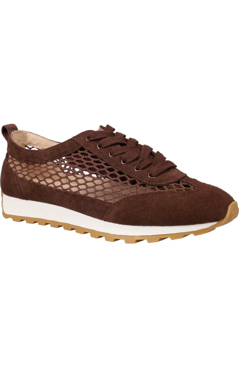 Pelle Moda Kimsy Lace-Up Sneaker, Alternate, color, Espresso