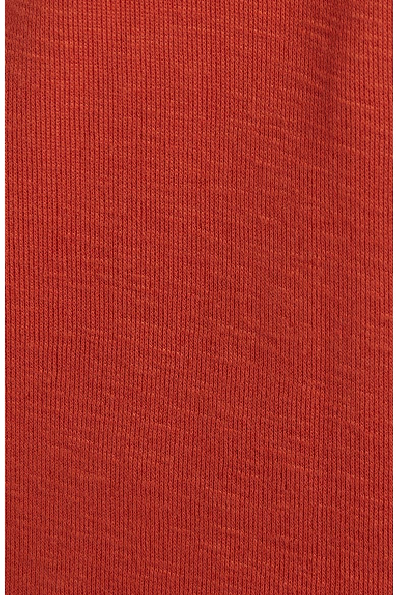 Flame Stitch Quarter Zip Pullover, Alternate, color, TANGERINE