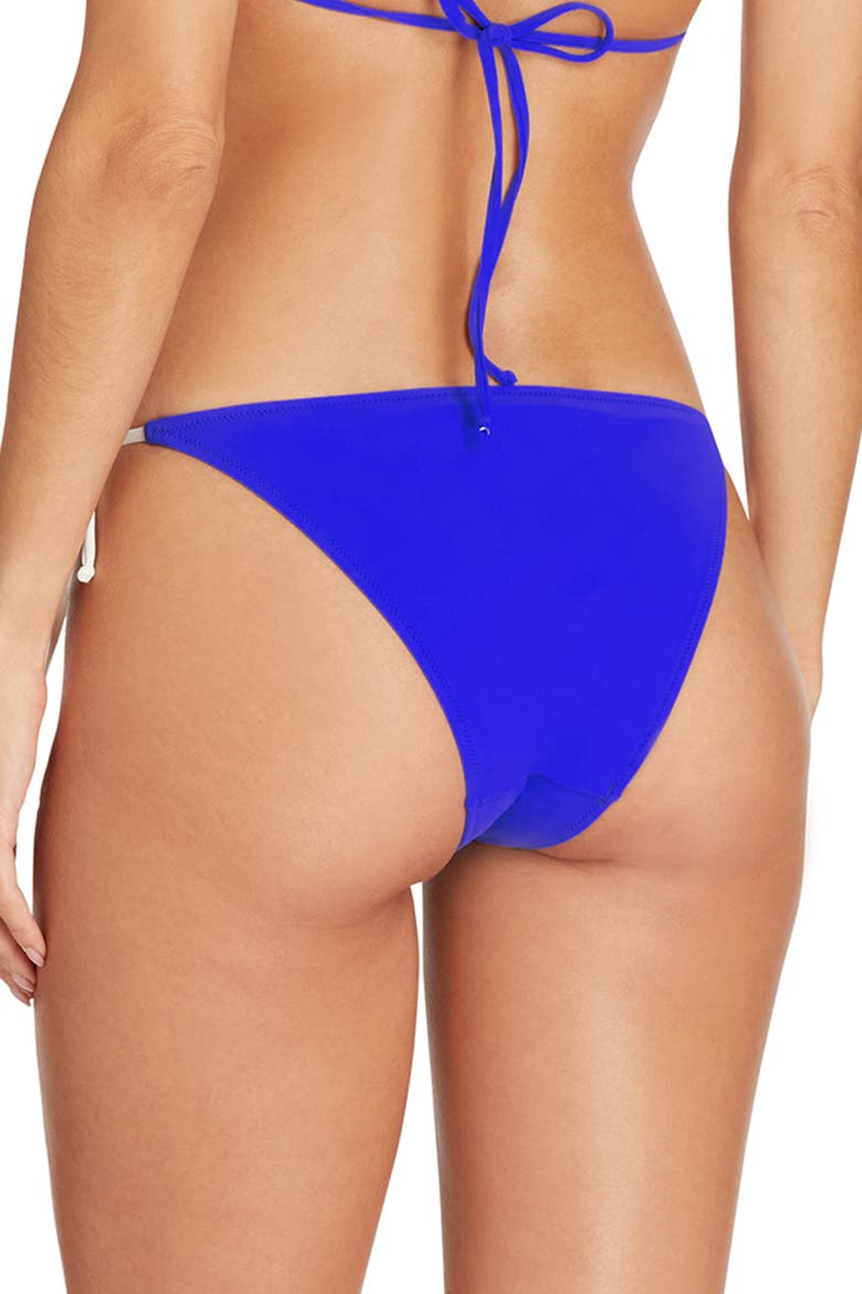 Ibiza Side Tie Bikini Bottom, Alternate, color, Blue