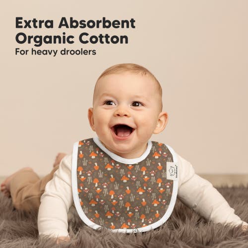 Keababies 8-pack Baby Drool Bibs In Fall Spores