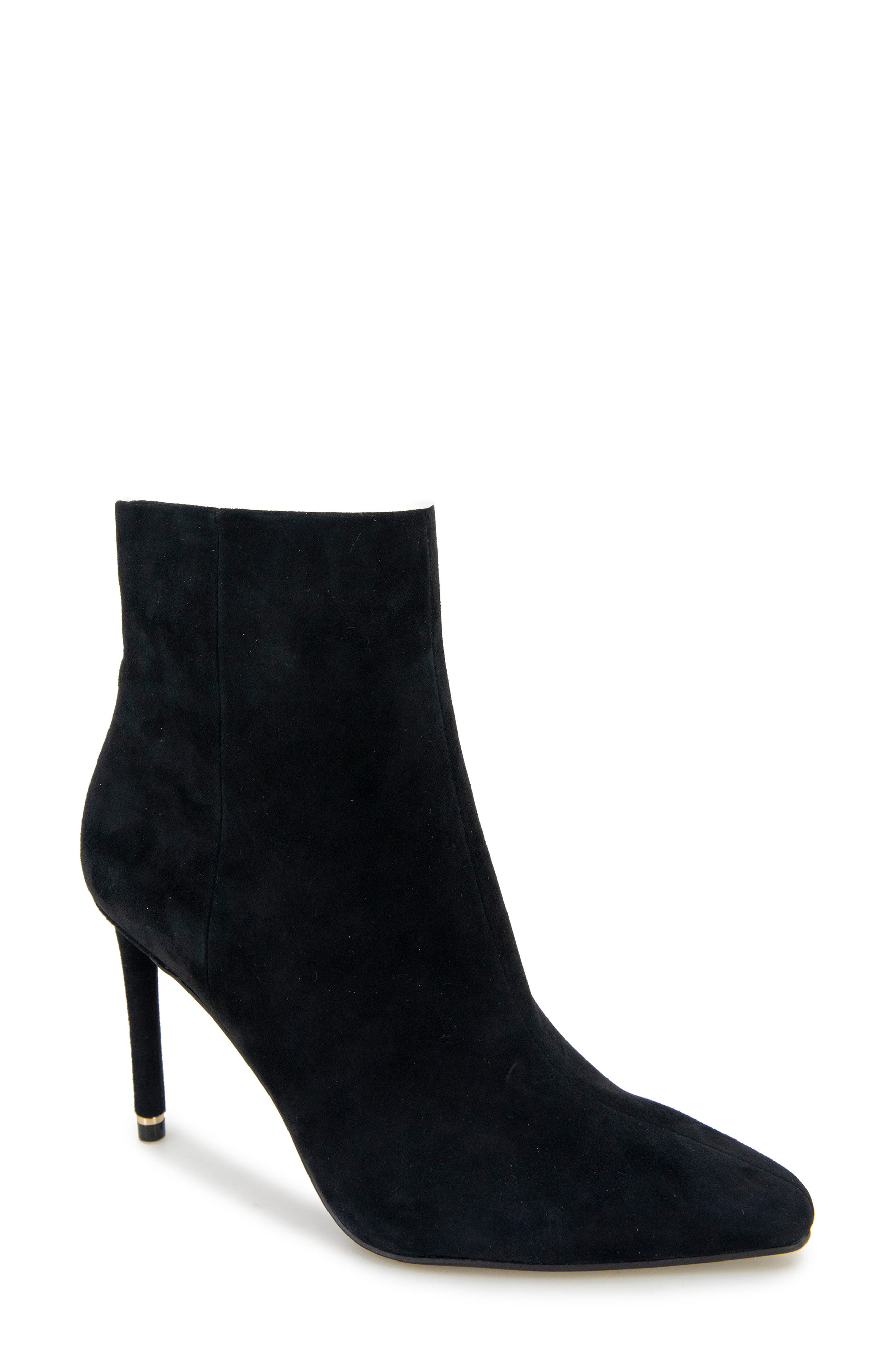 Kenneth Cole Quincy Bootie, Main, color, Black Suede