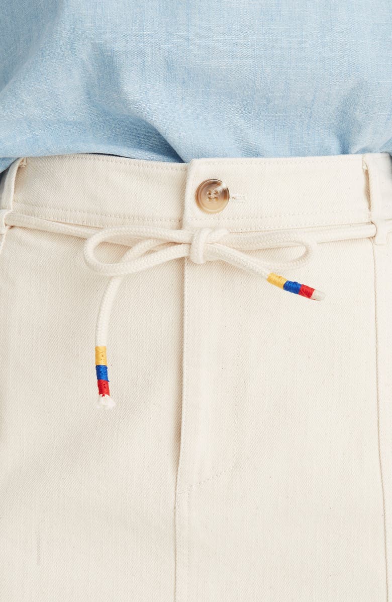 Madewell Capital A-Line Miniskirt, Alternate, color, 