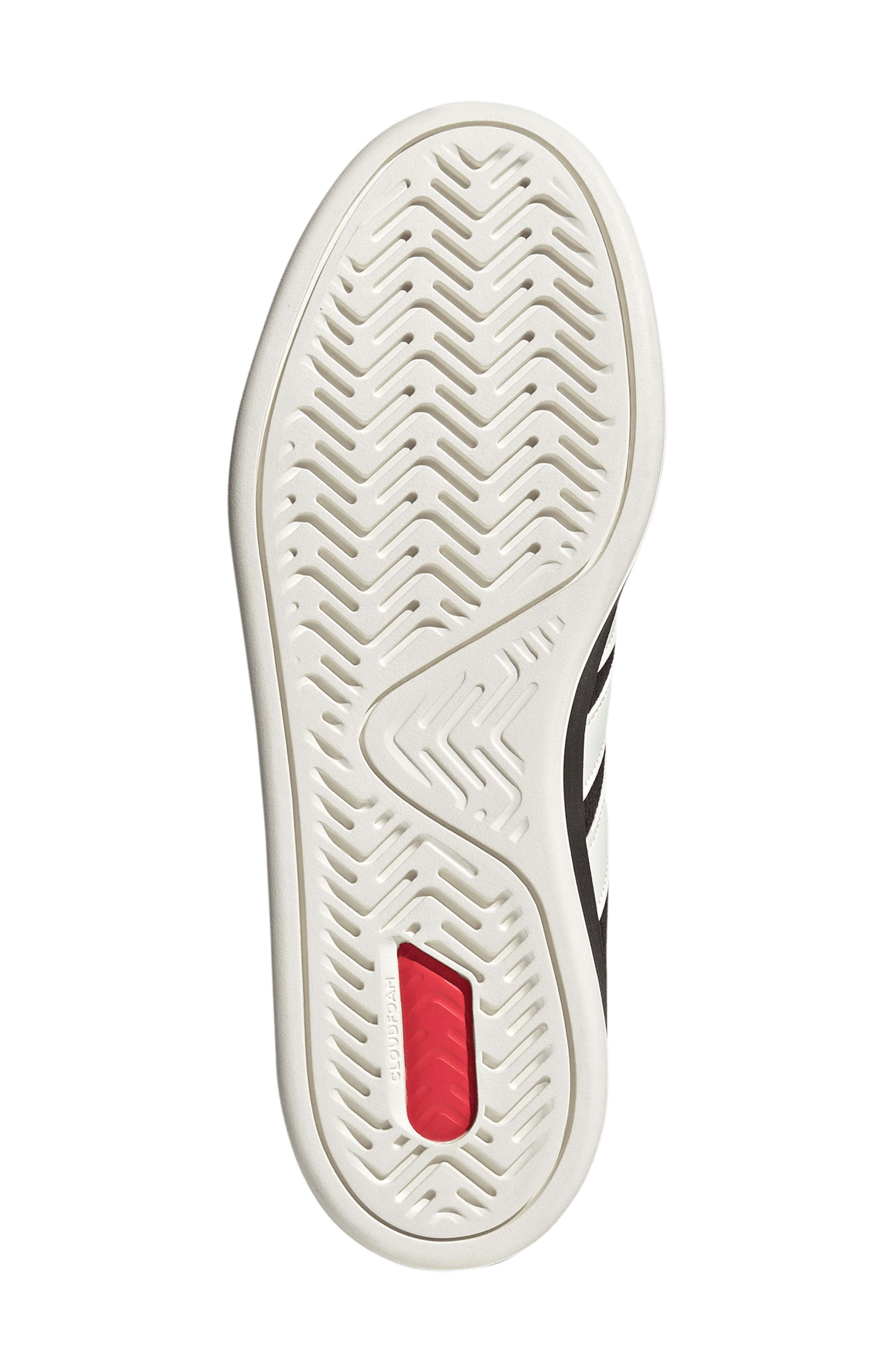 Grand Court Sneaker, Alternate, color, COFFEE/ OFF WHITE/ COFFEE