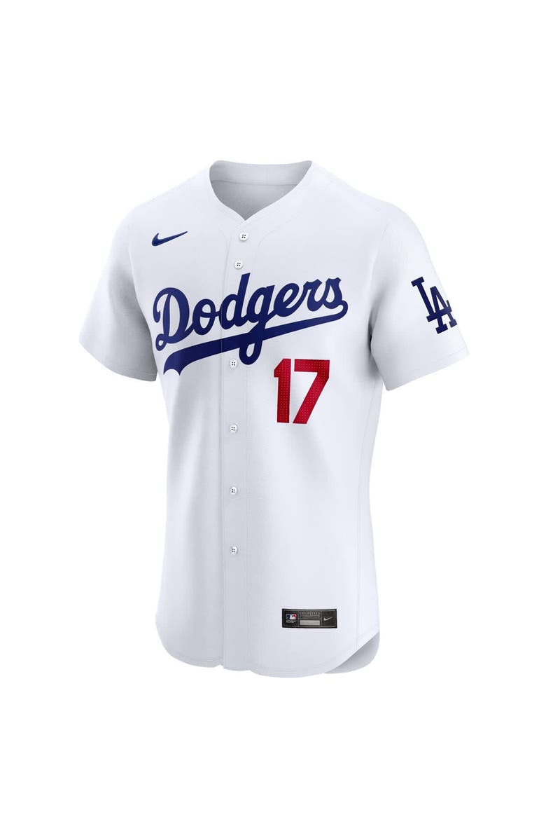 Nike Men's Nike Shohei Ohtani White Los Angeles Dodgers Home Vapor Premier Elite Player Jersey, Alternate, color, 