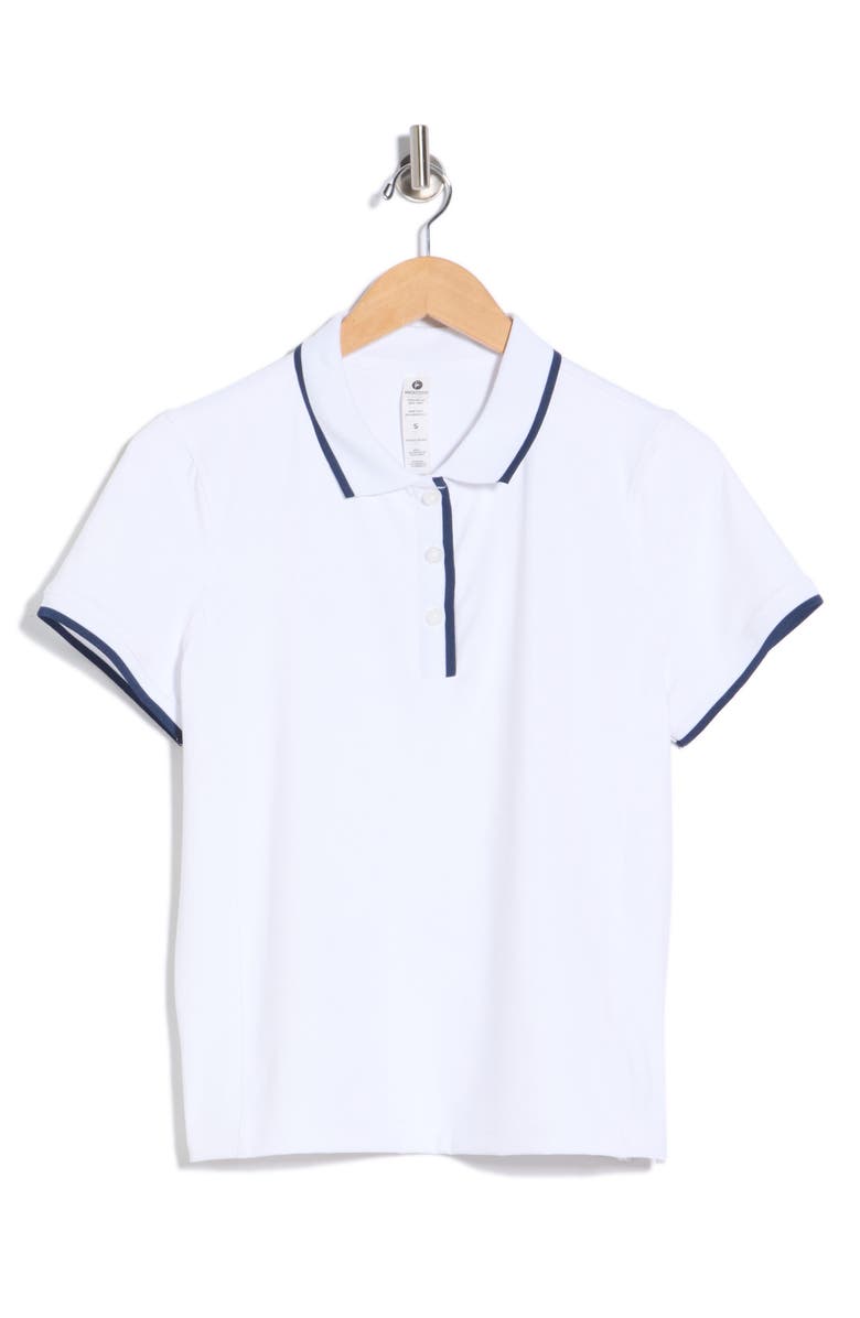 90 DEGREE BY REFLEX Wonderlink Recharge Polo, Main, color, White