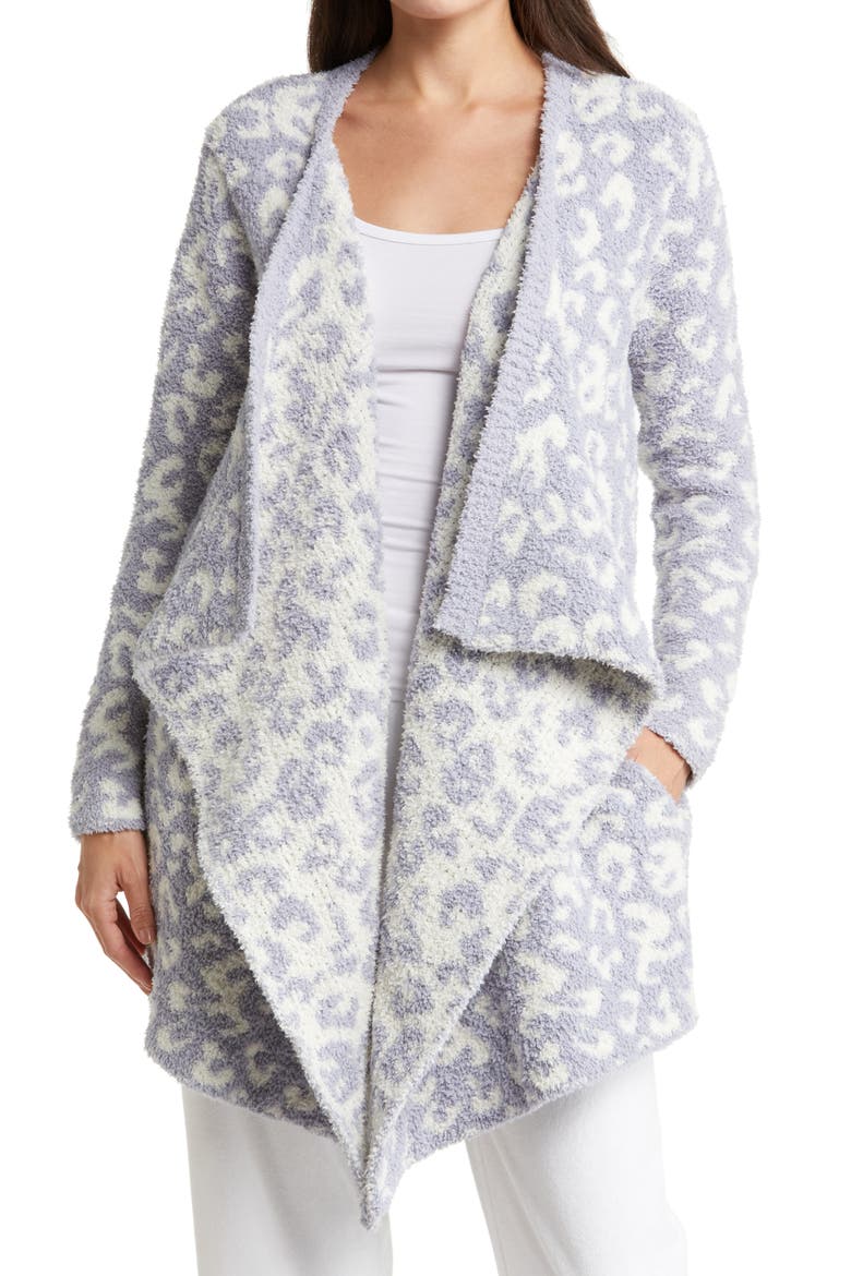Phoebe Wrap Cardigan, Main, color, CLOUDY GREY LEOPARD