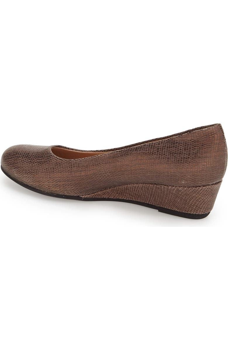 French Sole 'Gum Drop' Wedge Pump, Alternate, color,