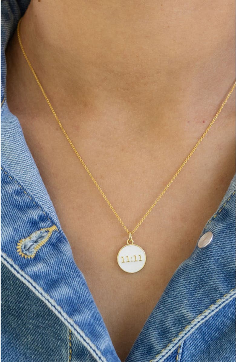 Erin McDermott Jewelry 1111 Good Luck Charm Necklace, Alternate, color, 