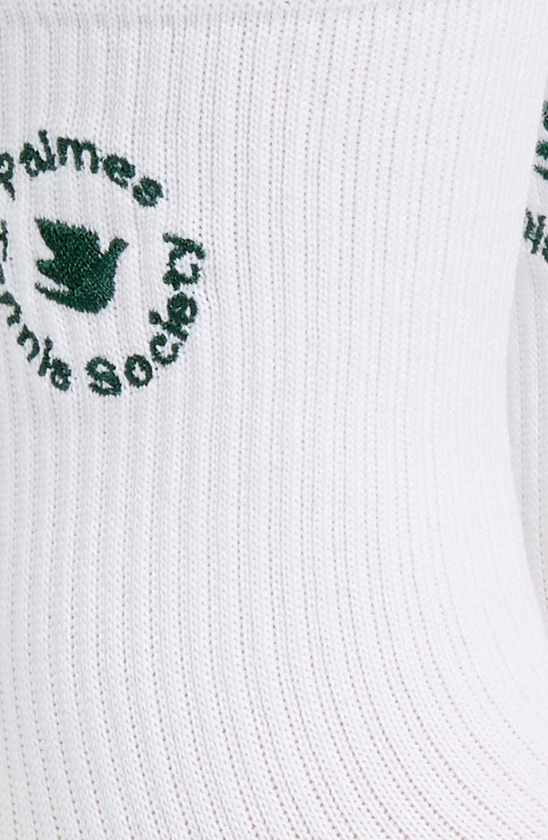 PALMES 2-Pack Logo Embroidered Crew Socks, Alternate, color,