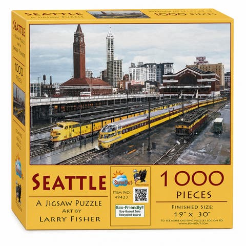 Seattle 1000 piece Jigsaw Puzzle for Adults