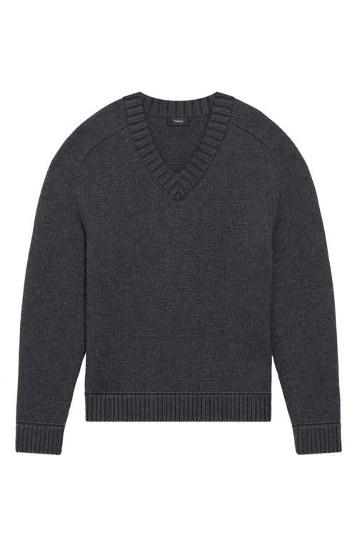 Shop Theory Heavy Wool Sweater In Pestle Melange