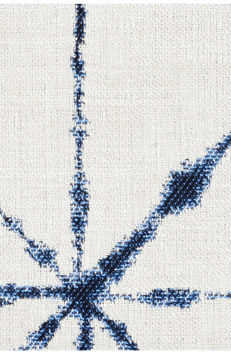 Elaine Smith Trilogy Indigo Indoor & Outdoor Woven Accent Pillow, Alternate, color, Indigo