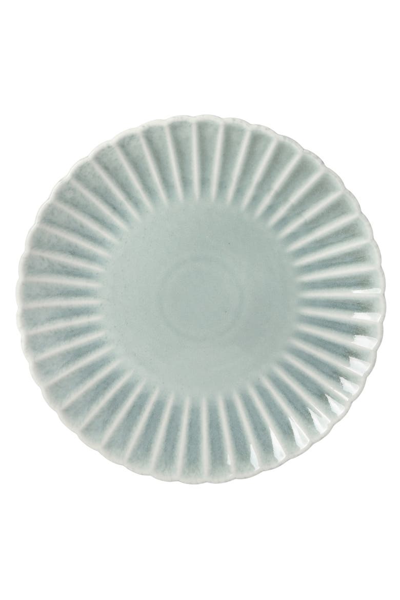 Peach Orchard 12 Piece New Bone China Dinnerware Set, Alternate, color, Green