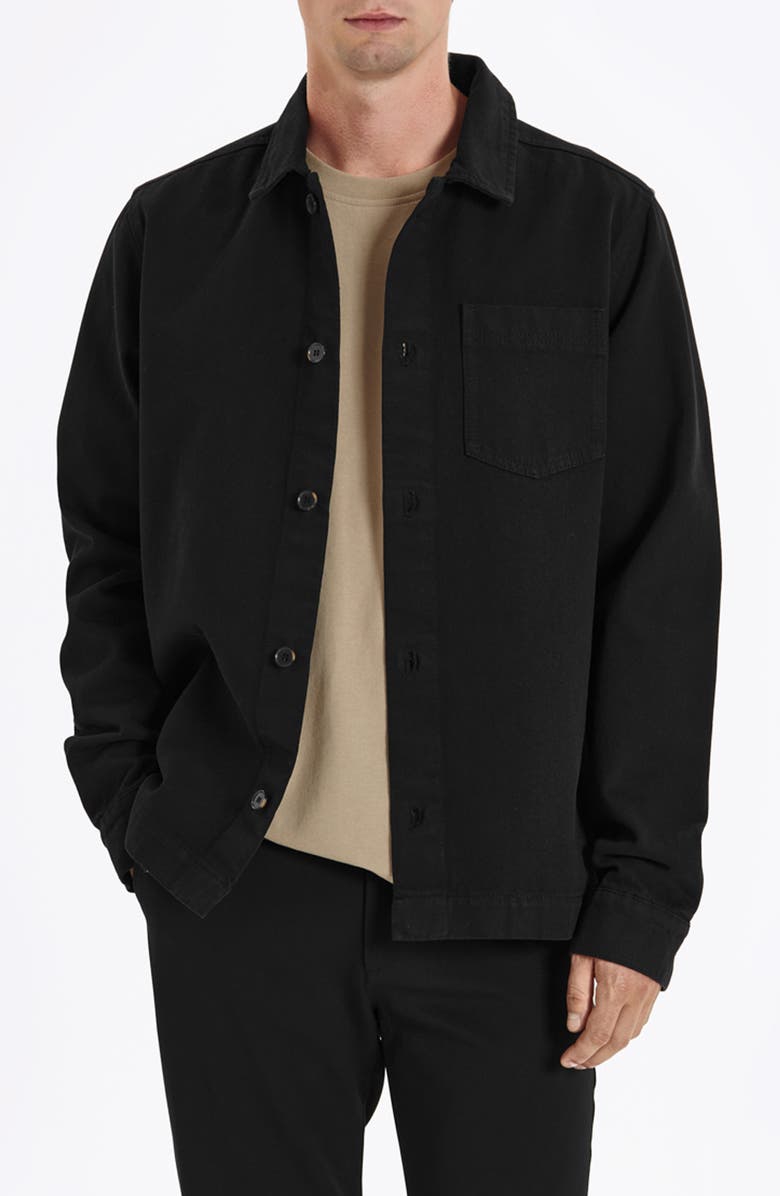 Les Deux Layton Hybrid Denim Button-Up Shirt, Main, color,