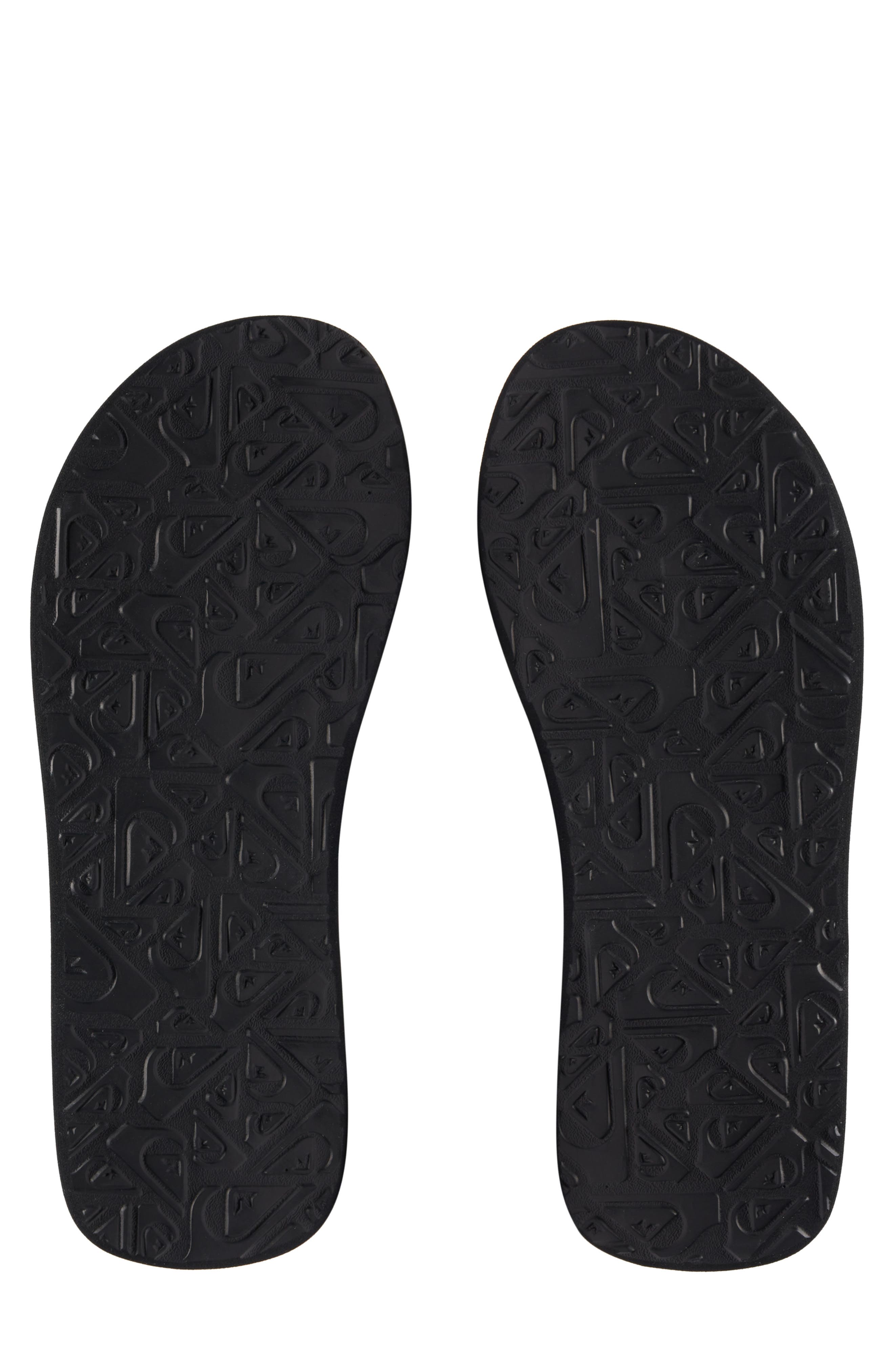 Quiksilver Molokai Layback II Flip Flop, Alternate, color, Black/Grey/Grey