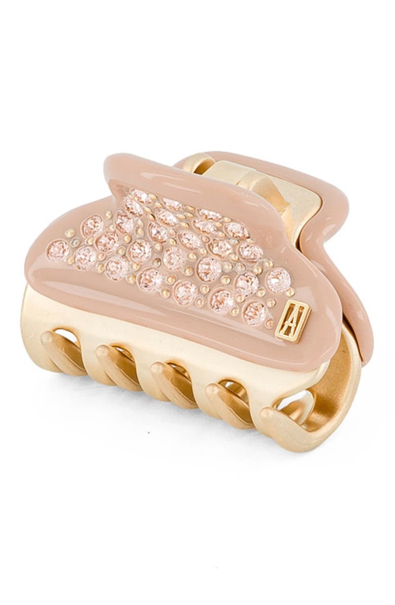 Alexandre de Paris Vendome Small Crystal Hair Claw Clip, Alternate, color, 