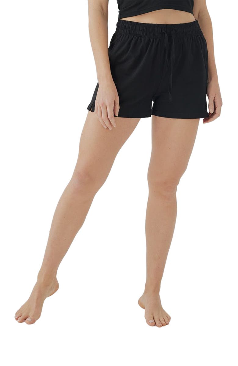 Pact Organic Cotton Cool Stretch Lounge Short, Alternate, color, 