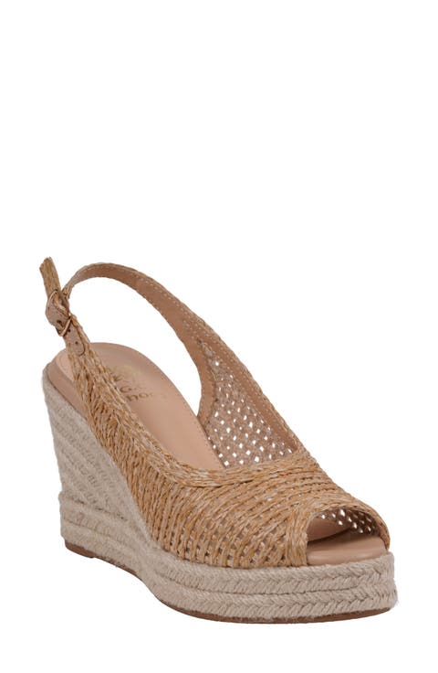Amira Slingback Espadrille Wedge Sandal (Women)
