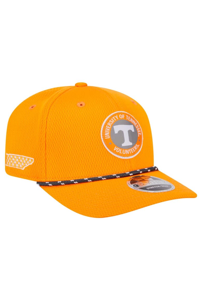 Men's New Era Tennessee Orange Tennessee Volunteers COOLERA 9SEVENTY Rope Stretch-Snap Hat, Main, color, Tennessee Orange